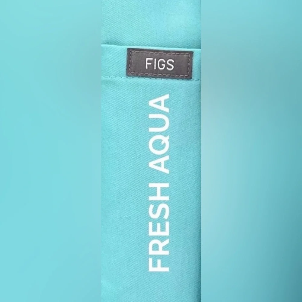 💚💙FIGS Zamora 2.0 Jogger Scrub Pants XSS Limited edition color Fresh Aqua NWT - Picture 2 of 16